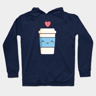 Hearty Cute Kawaii Coffee Hoodie